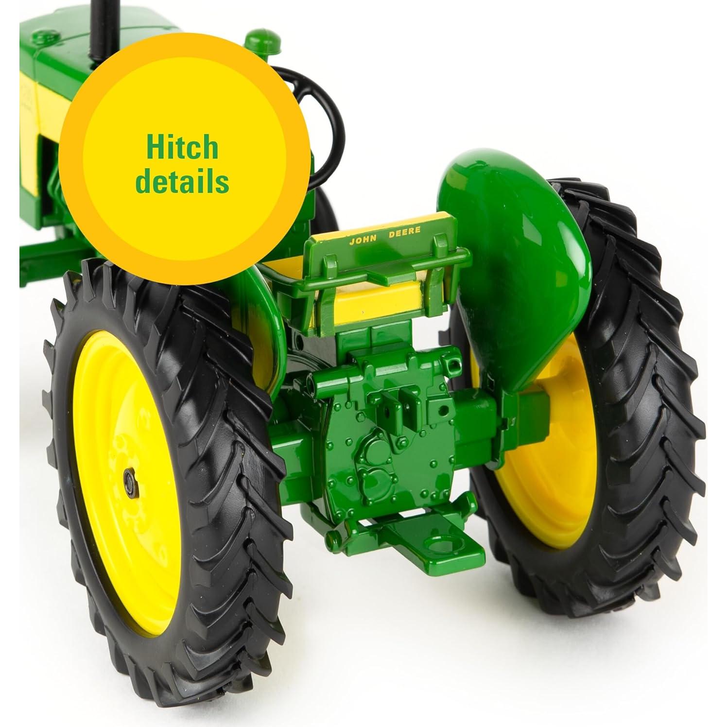 Tractor de Juguete John Deere 435 Escala 1:16 Metal Fundido