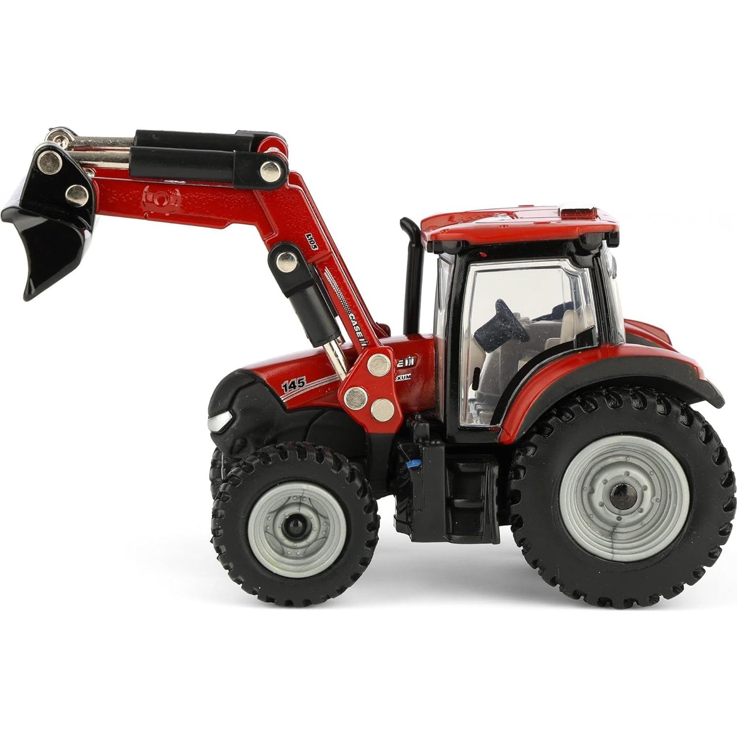 Tractor ERTL Case IH Maxxum 145 con Cargador 1/64