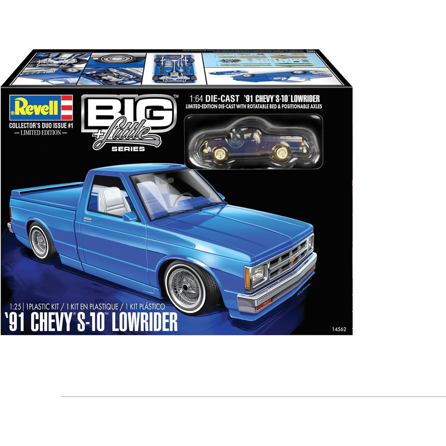 Revell 1991 Chevy S-10 Lowrider Kit de Modelo 1:25 171 Piezas