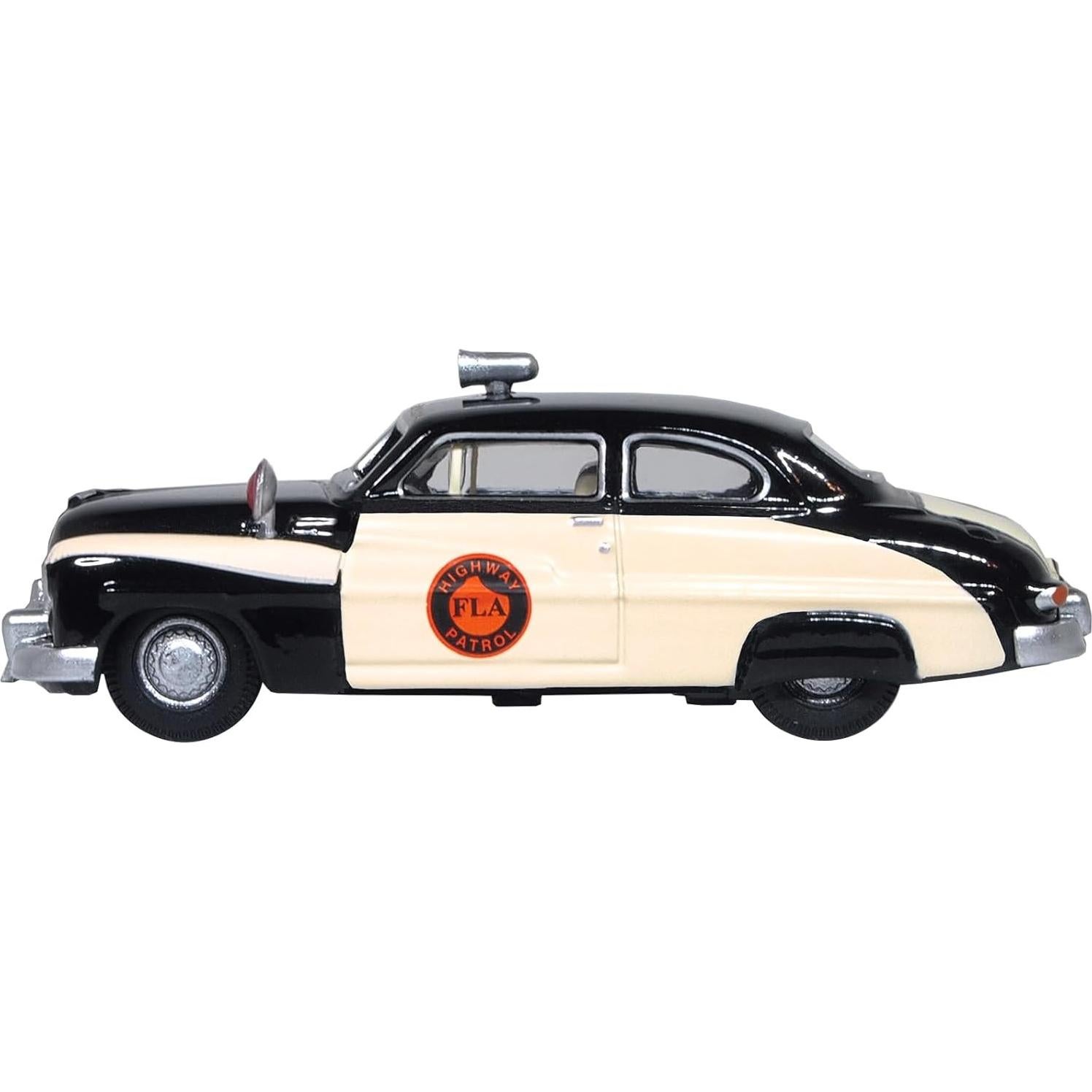 Modelo de Coche Diecast Oxford 1949 Mercury Monarch Policía 1:87