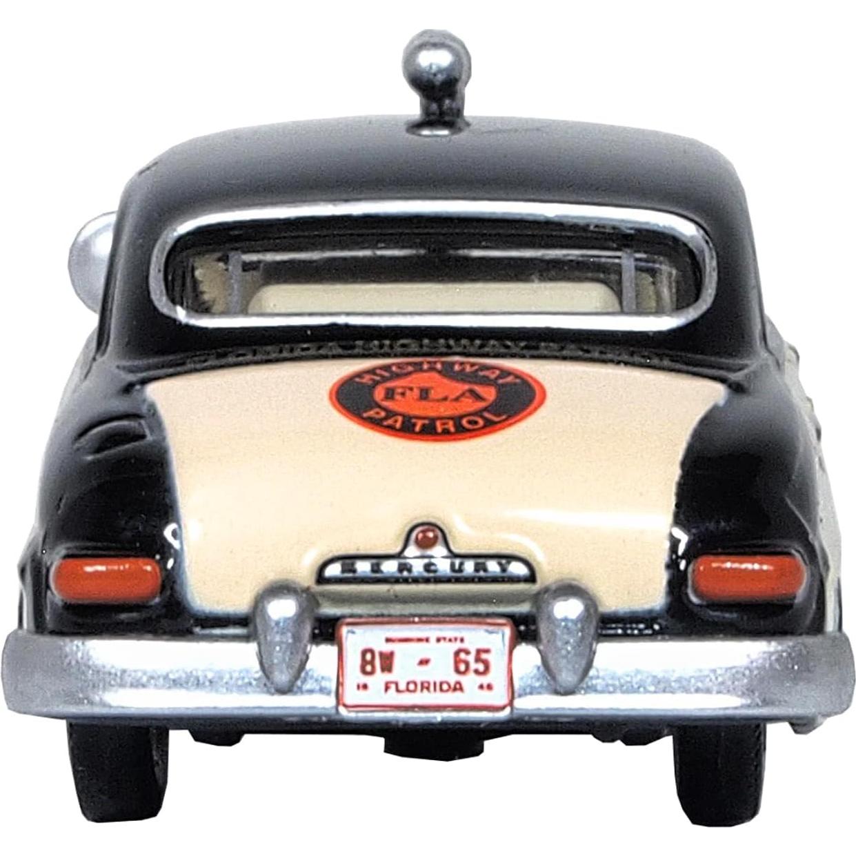 Modelo de Coche Diecast Oxford 1949 Mercury Monarch Policía 1:87