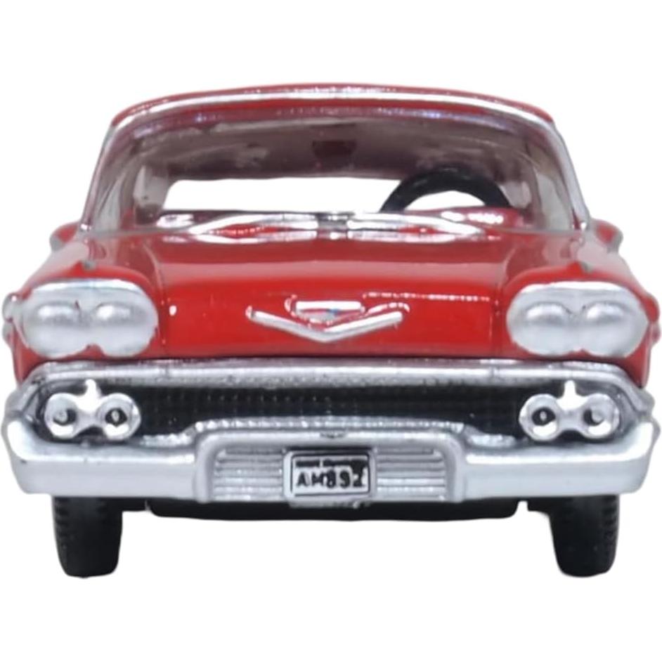 Modelo 1:87 Chevy Impala Sports Coupe Oxford Diecast Rojo