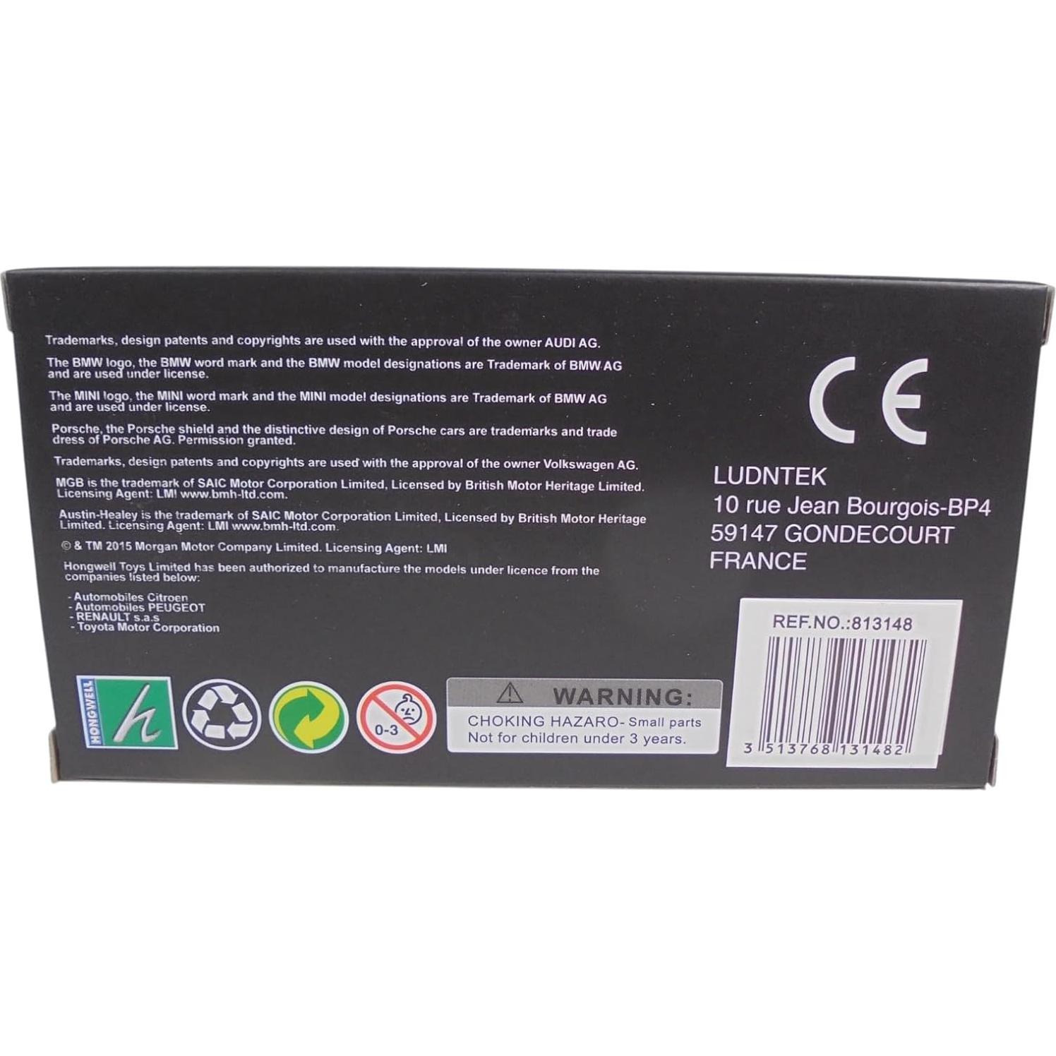 Miniatura Coche OPO 10 Austin Healey Azul 1:43 Metal