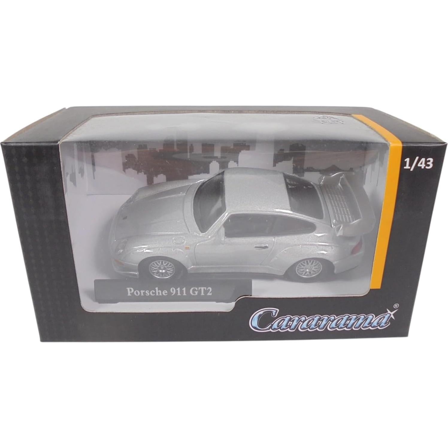 Miniatura Coche OPO 10 Porsche 911 GT2 Gris 1/43