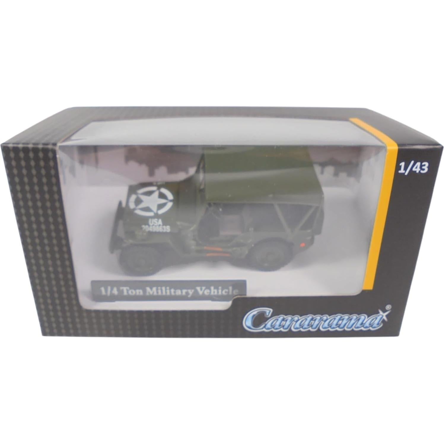 Miniatura Coche OPO 10 Jeep Willys Ejército 1:43 Metal