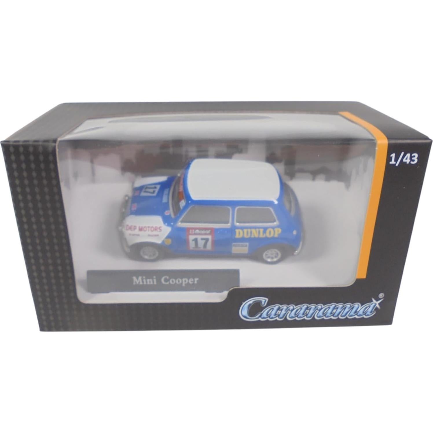Coche en miniatura OPO 10 MINI Cooper Racing 1/43 Azul