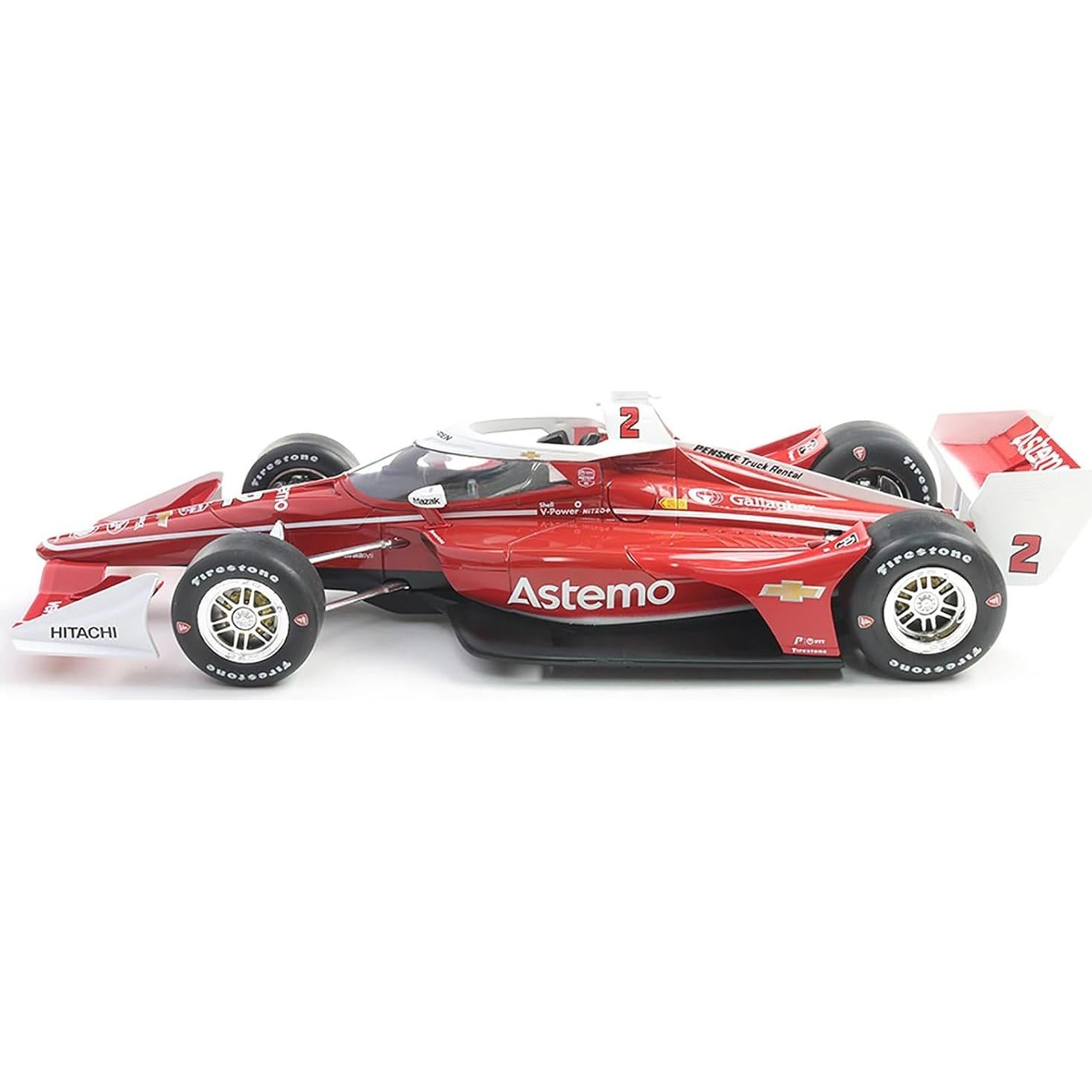 Modelo de Coche Diecast IXO #2 Josef Newgarden 2025 1/18