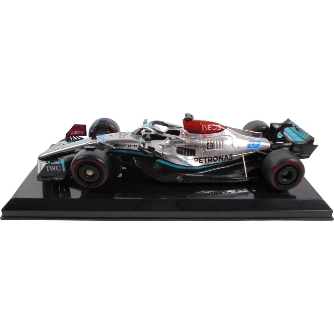 Modelo de coche de metal 1/24 OPO Mercedes-AMG F1 W13 2022