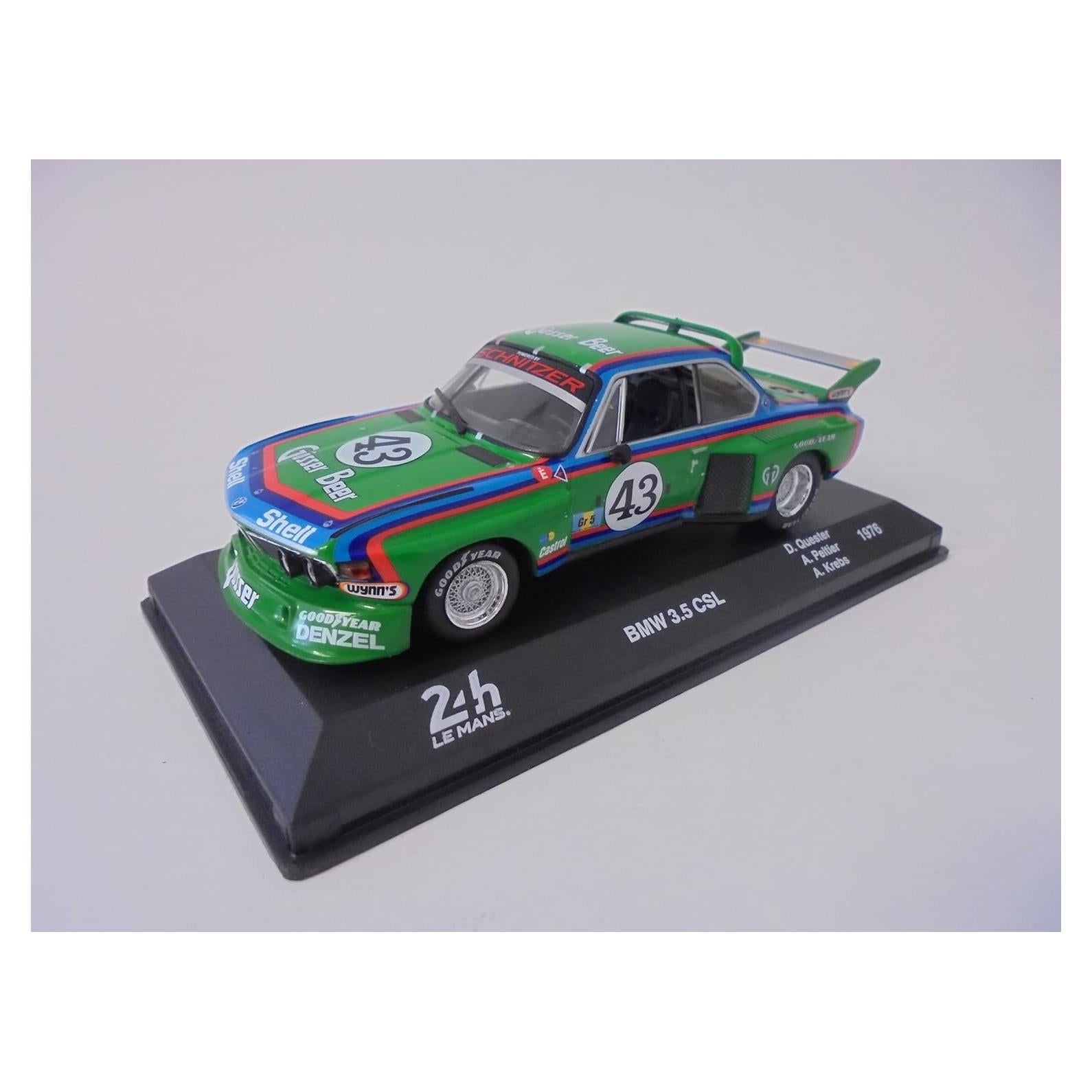 Coche a Escala 1:43 OPO 10 BMW 3.5 CSL Le Mans 1976