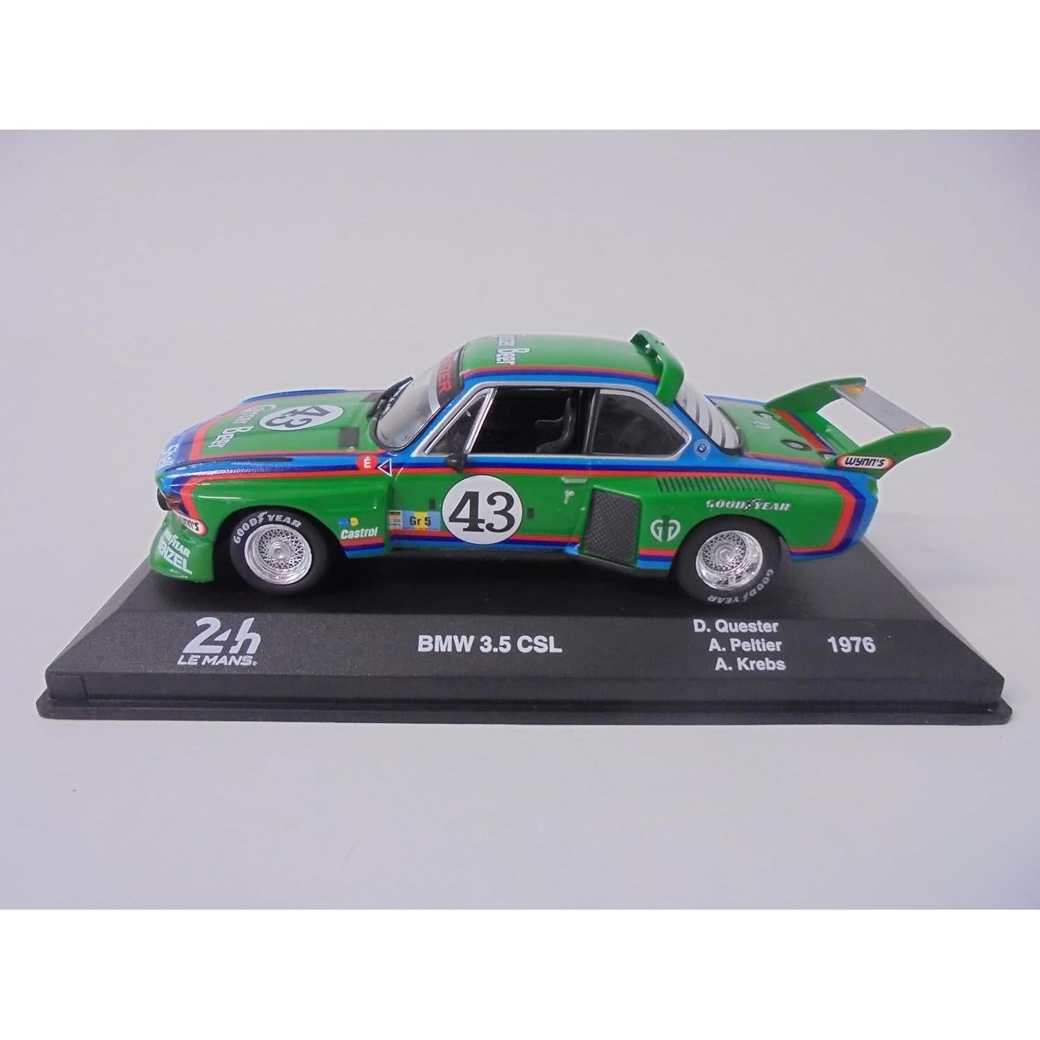 Coche a Escala 1:43 OPO 10 BMW 3.5 CSL Le Mans 1976