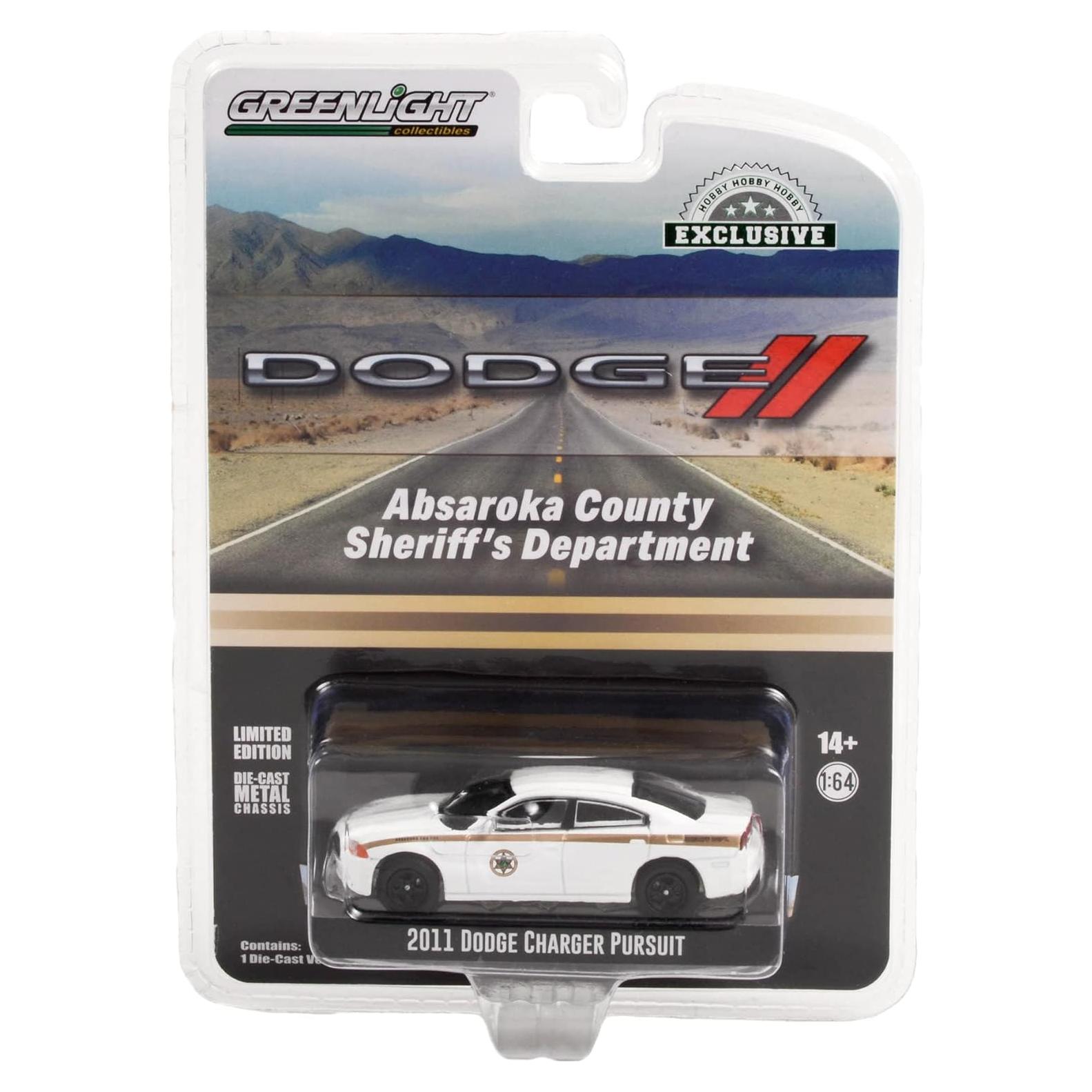 Auto a Escala 1:64 Greenlight 2011 Charger Pursuit
