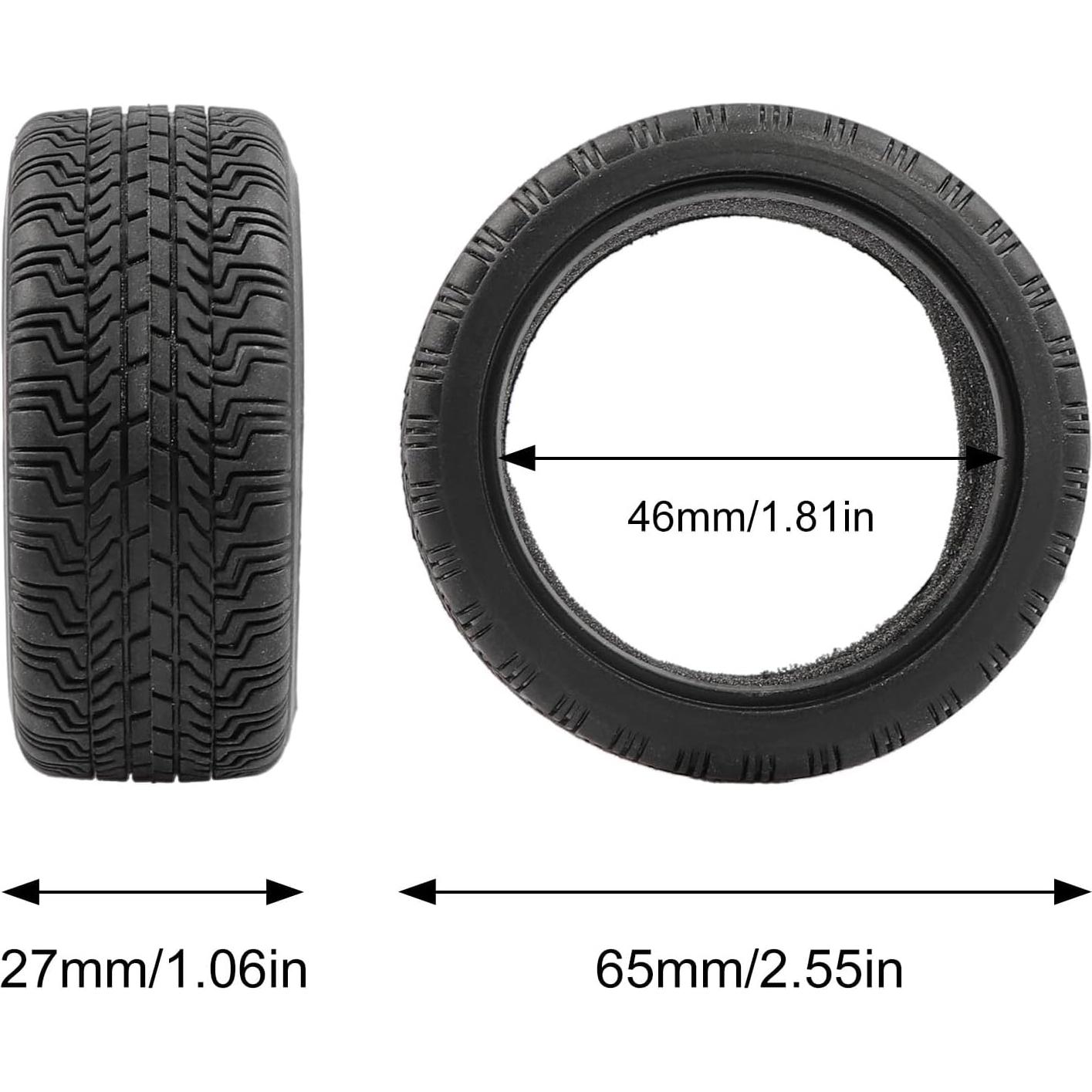Neumáticos de Carretera AIMROCK 65mm para RC 1/10 1/12