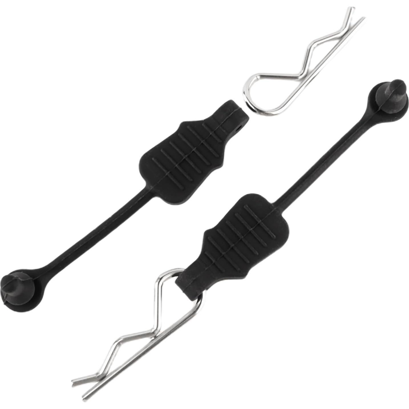 30 Clips de Carrocería RC 1.2mm GDOOL + Perforador