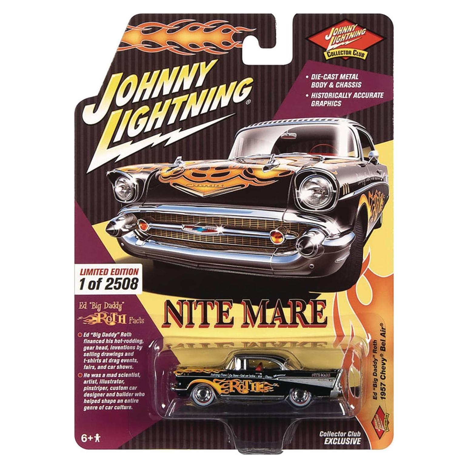 Auto Coleccionable Johnny Lightning 1957 Chevy Bel Air Ed Roth