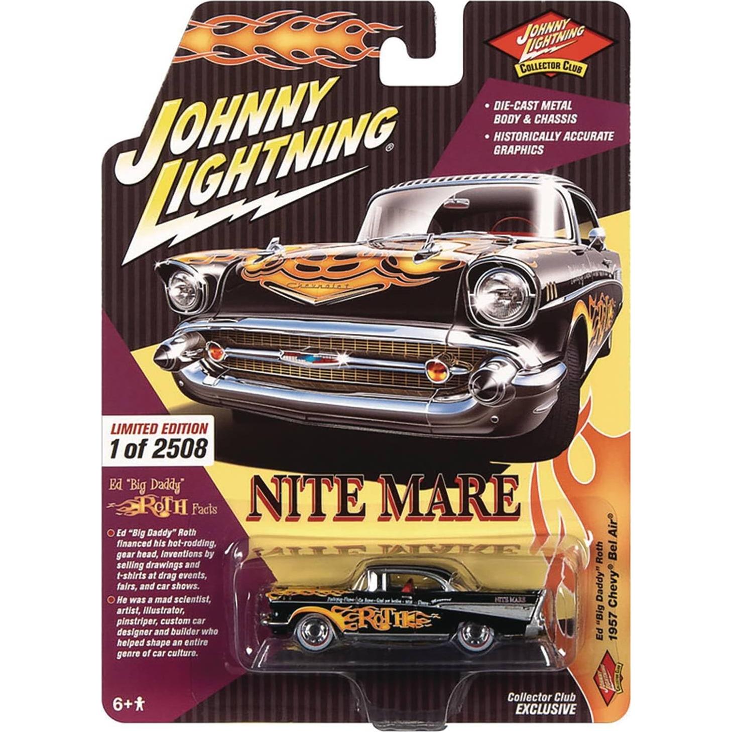 Auto Coleccionable Johnny Lightning 1957 Chevy Bel Air Ed Roth