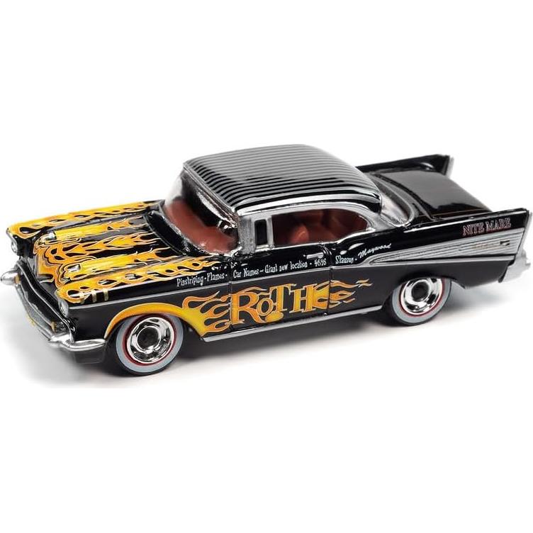 Auto Coleccionable Johnny Lightning 1957 Chevy Bel Air Ed Roth