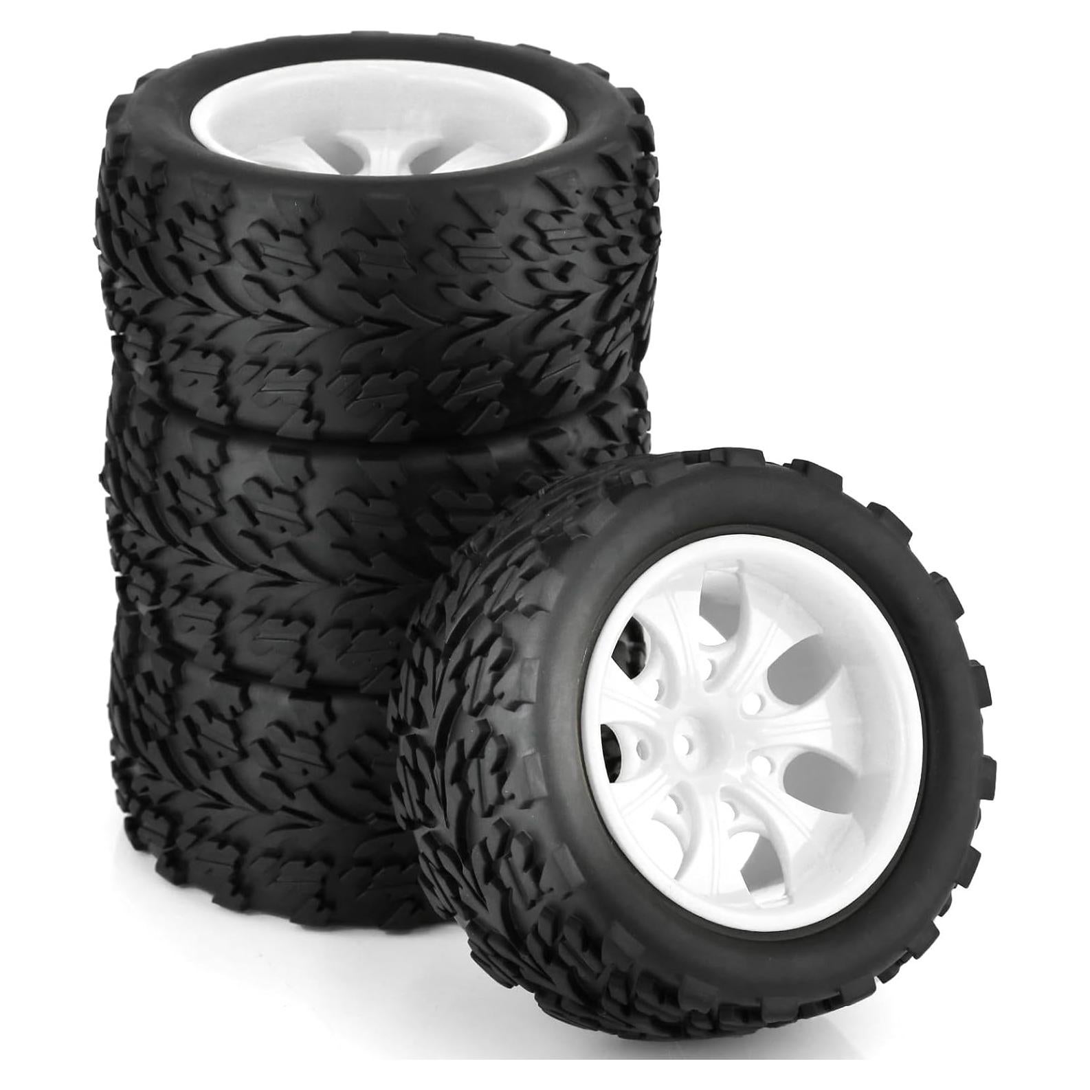 Neumáticos Off Road 1/10 Chanmoo para Camiones RC 4PCS