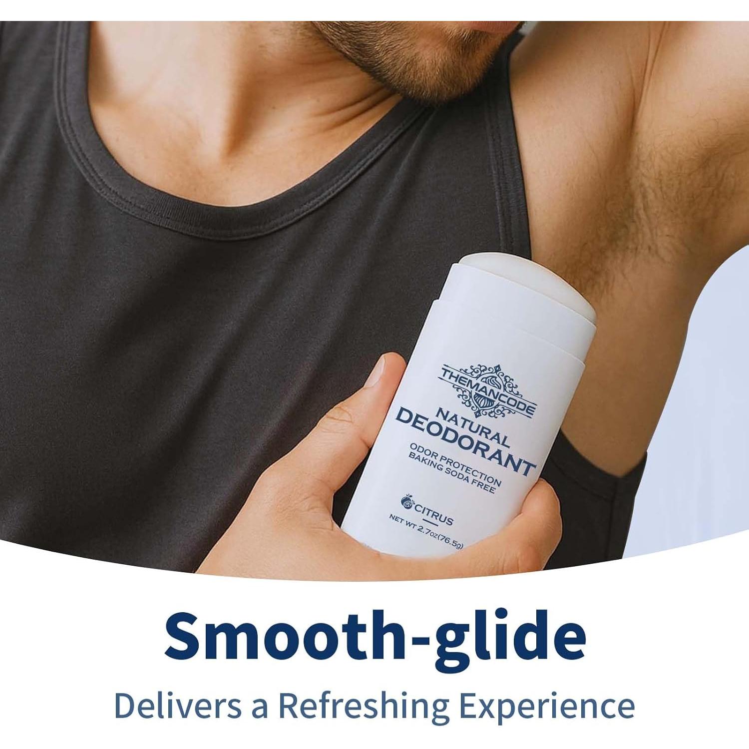 Desodorante en Barra THEMANCODE Cítricos Frescos 76 g Sin Aluminio