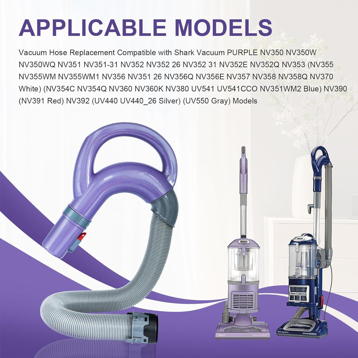 Mango de Manguera de Reemplazo Shark NV350 NV360 Púrpura