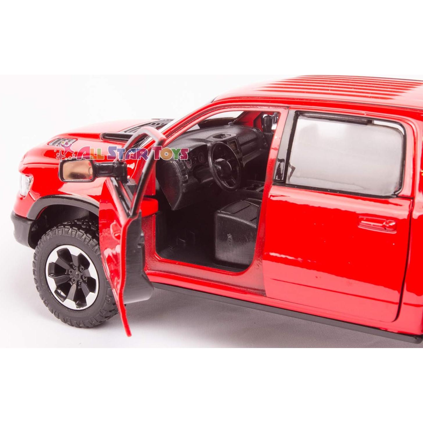 Modelo de Coche Diecast 2019 RAM 1500 Rebel Rojo 1/27 Motormax