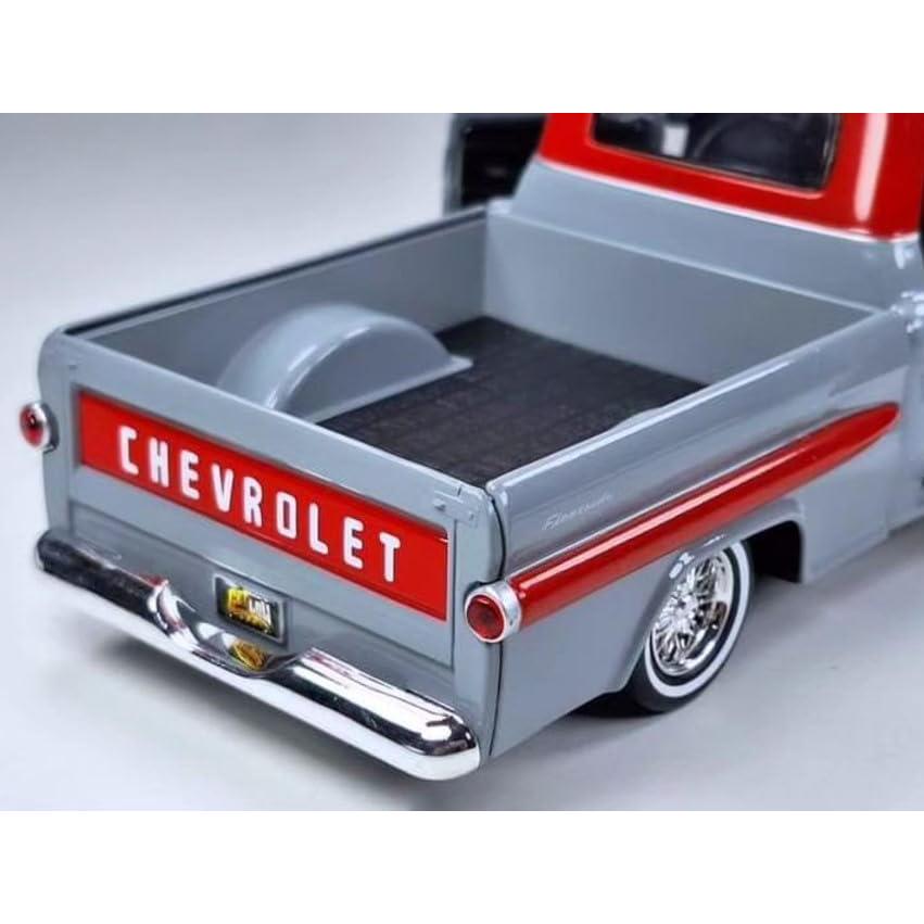 Camión Pickup Fleetside Apache 1958 Motormax 1/24 Diecast