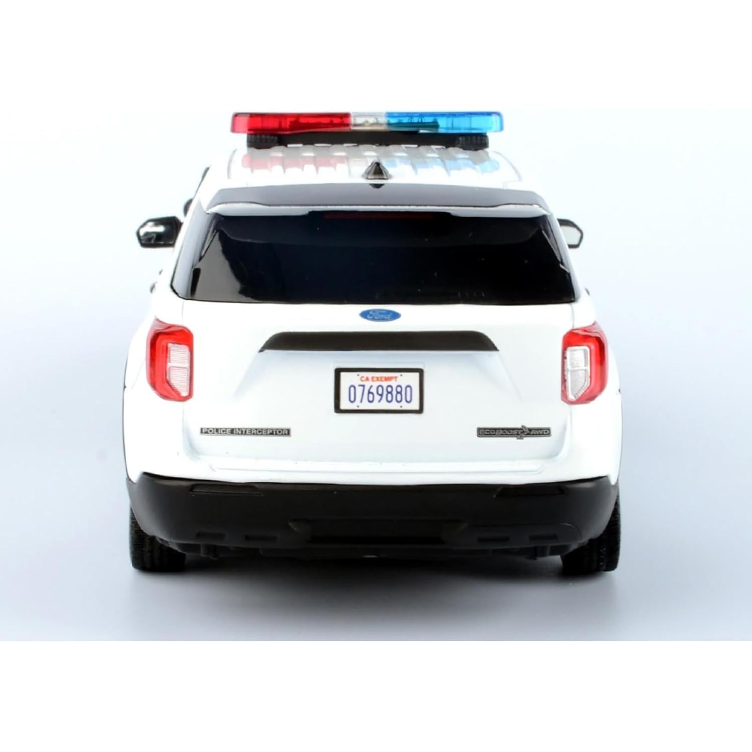 Coche de Diecast Interceptor de Policía 2022 Motormax 1/24