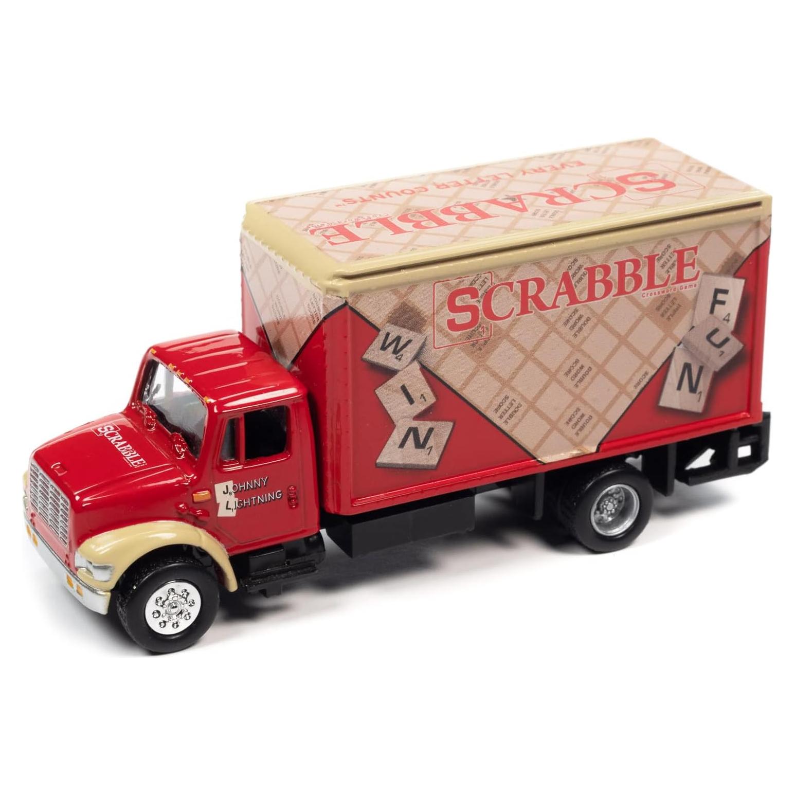 Camión de Carga Internacional Johnny Lightning Rojo 1:64
