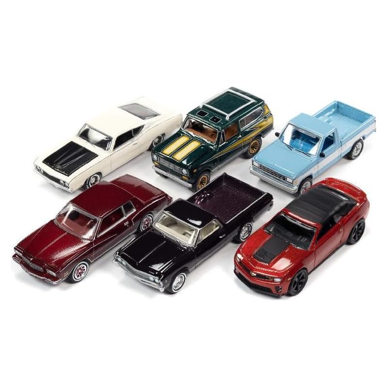 Set de 6 Coches Diecast 1:64 Johnny Lightning 2022