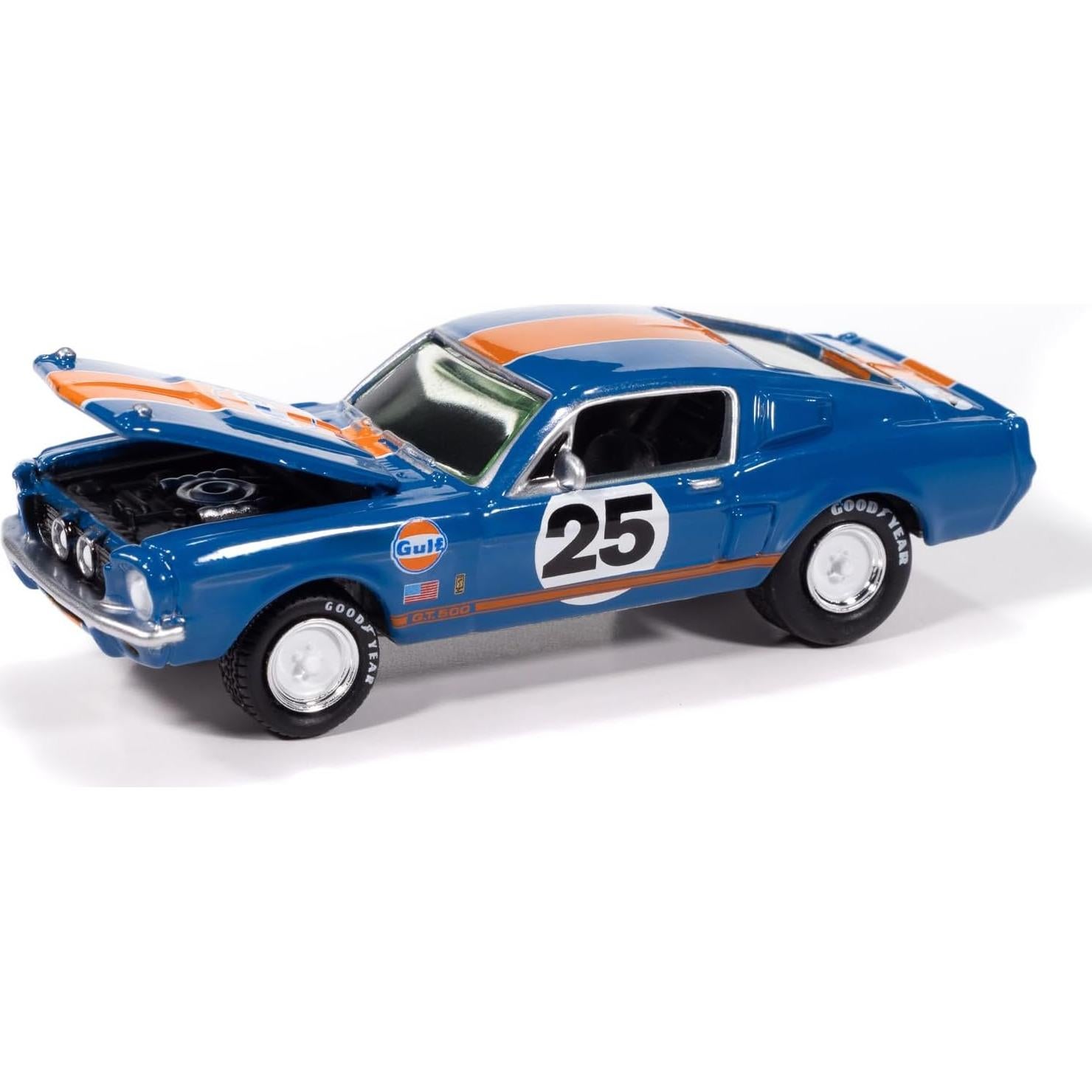 Conjunto de 6 Autos Diecast Muscle Cars USA 2025 Johnny Lightning