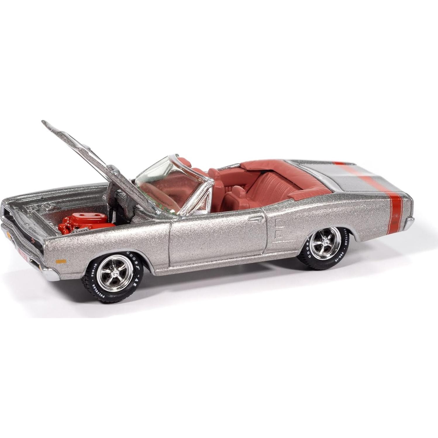 Conjunto de 6 Autos Diecast Muscle Cars USA 2025 Johnny Lightning