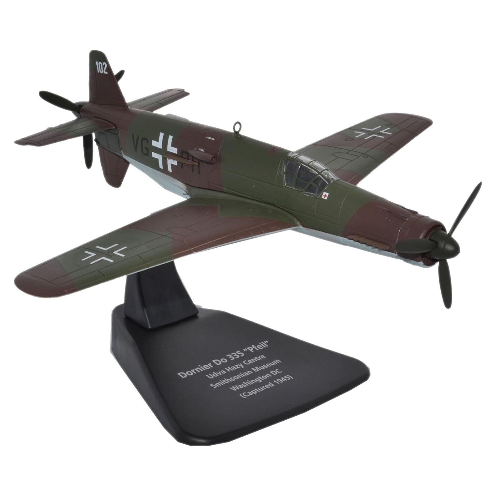 Modelo a Escala 1:72 Dornier Do 335 Pfeil Oxford Diecast