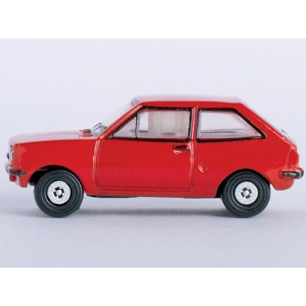 Modelo de Coche Fiesta Mk1 RHD Rojo Veneciano 1:148 Oxford