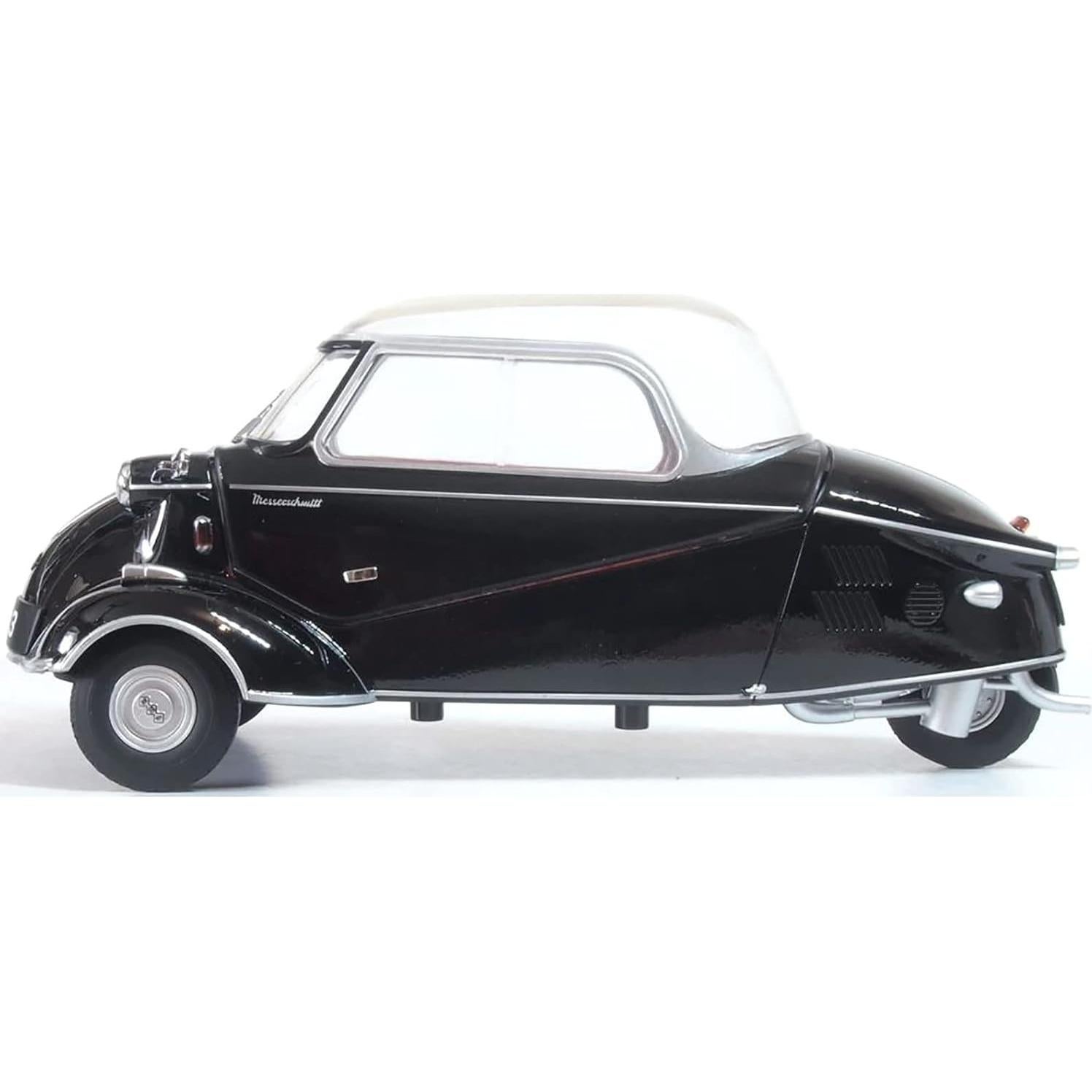 Modelo Diecast Messerschmitt KR200 Burbuja Negra 1:18 Oxford