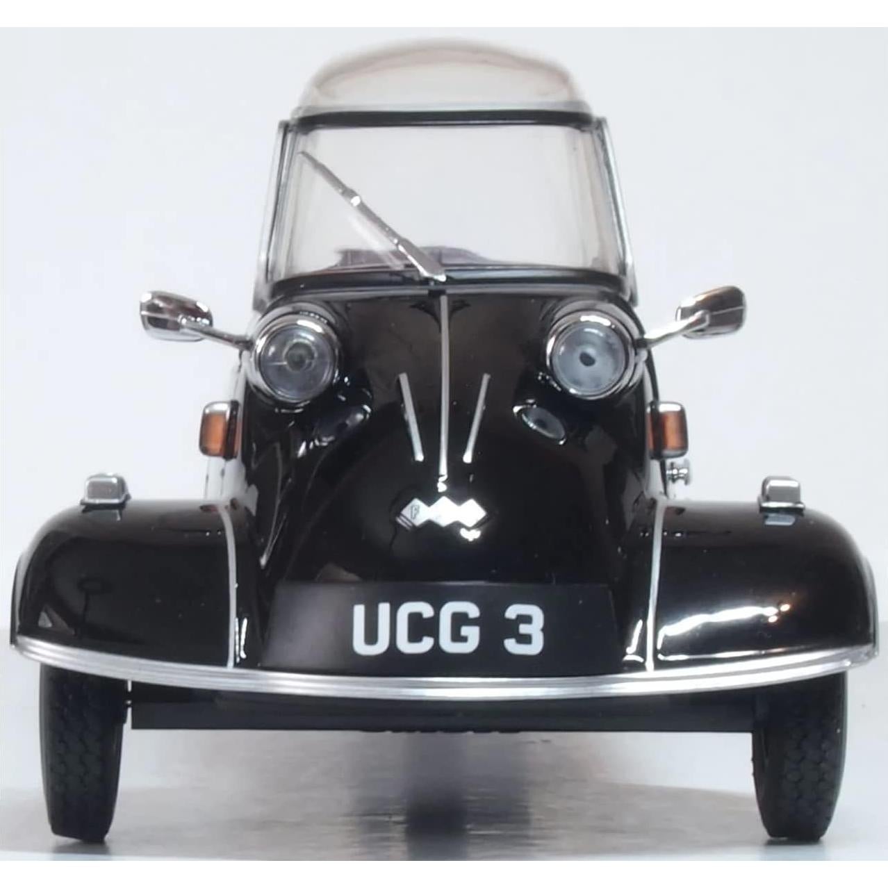 Modelo Diecast Messerschmitt KR200 Burbuja Negra 1:18 Oxford