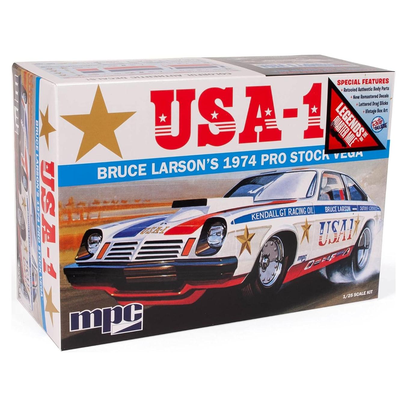 Kit de Modelo a Escala 1:25 MPC Bruce Larson USA-1 Vega
