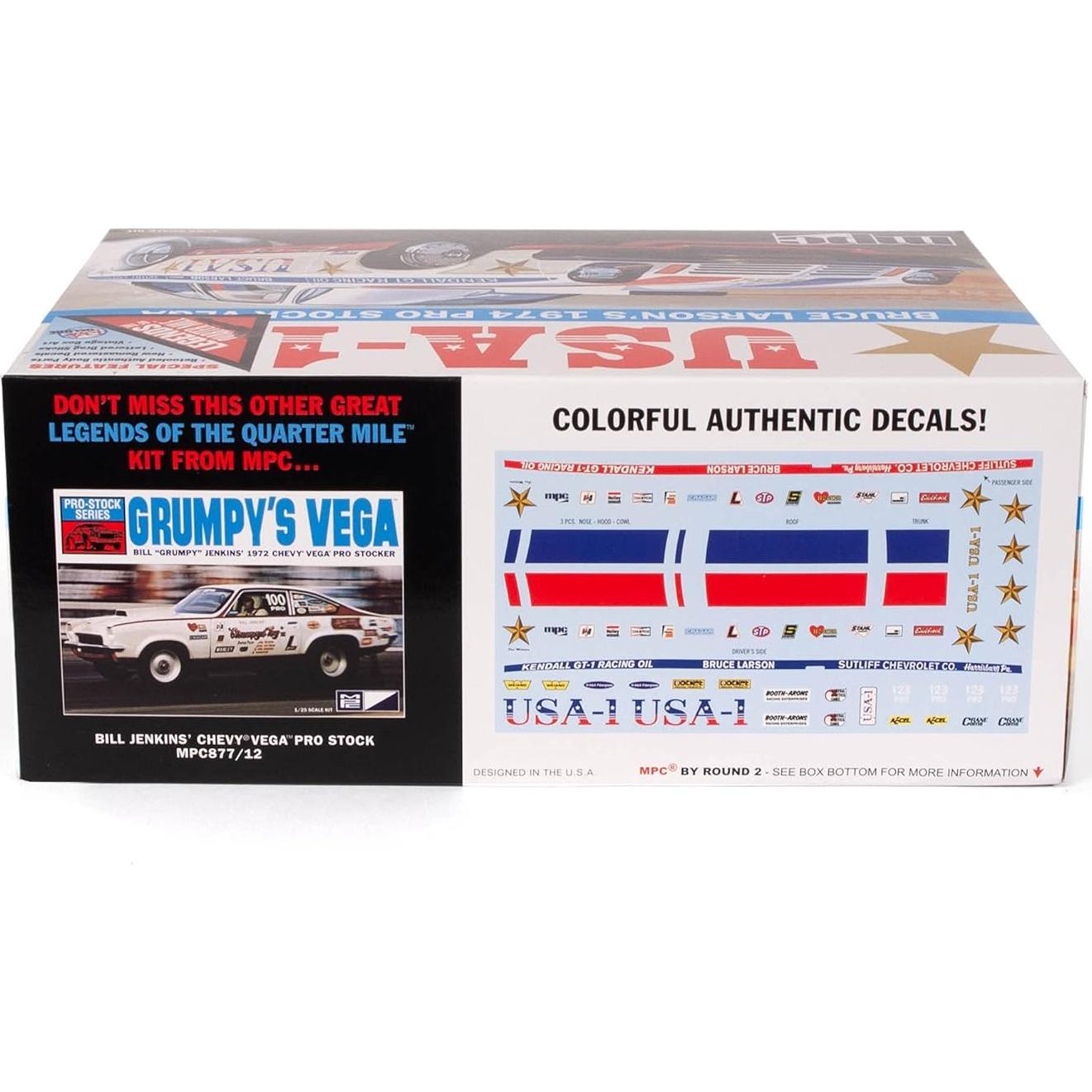 Kit de Modelo a Escala 1:25 MPC Bruce Larson USA-1 Vega