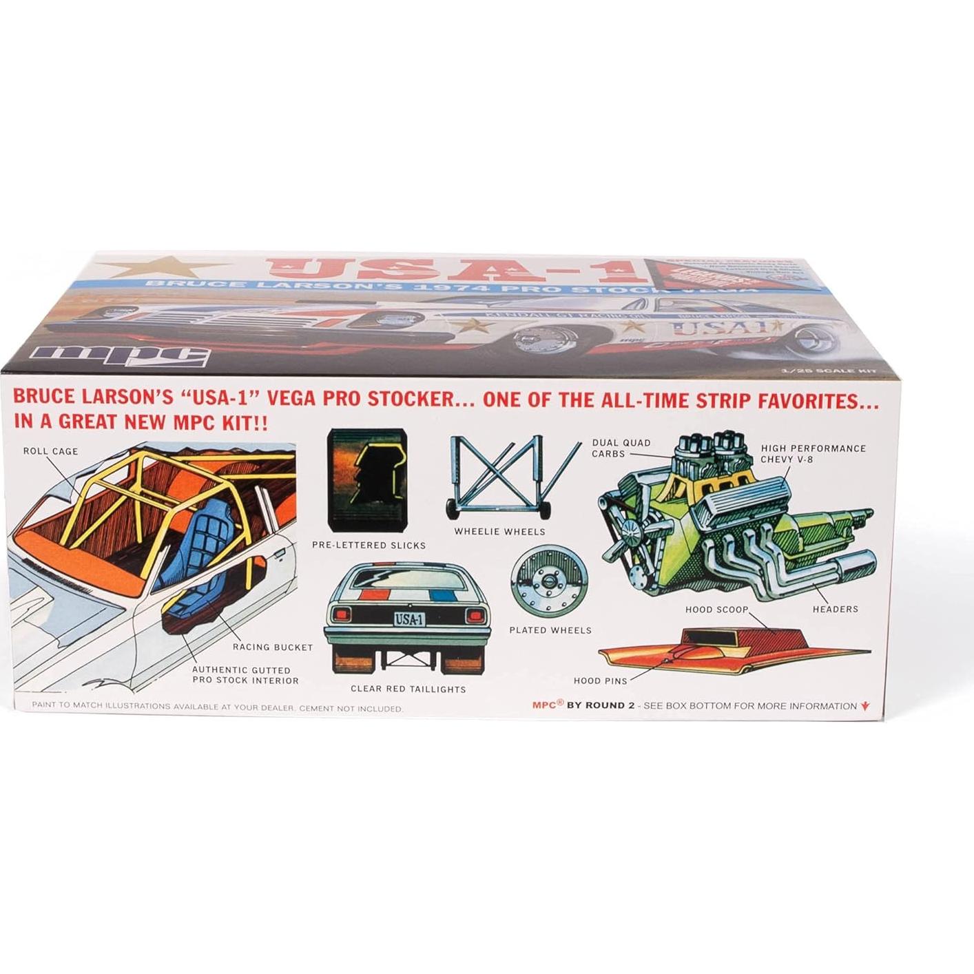 Kit de Modelo a Escala 1:25 MPC Bruce Larson USA-1 Vega