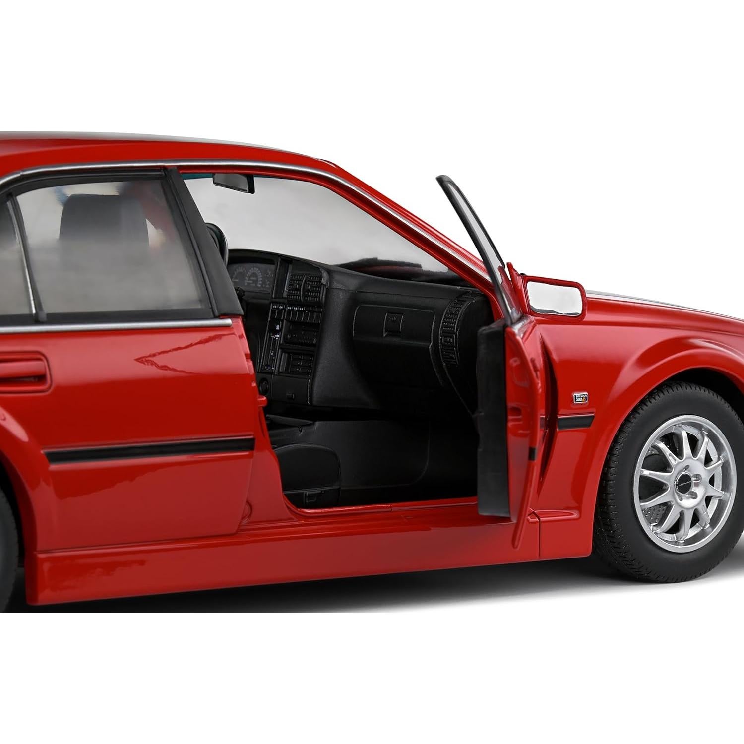 Auto a Escala 1:18 Solido Opel Omega 3000 24V Rojo