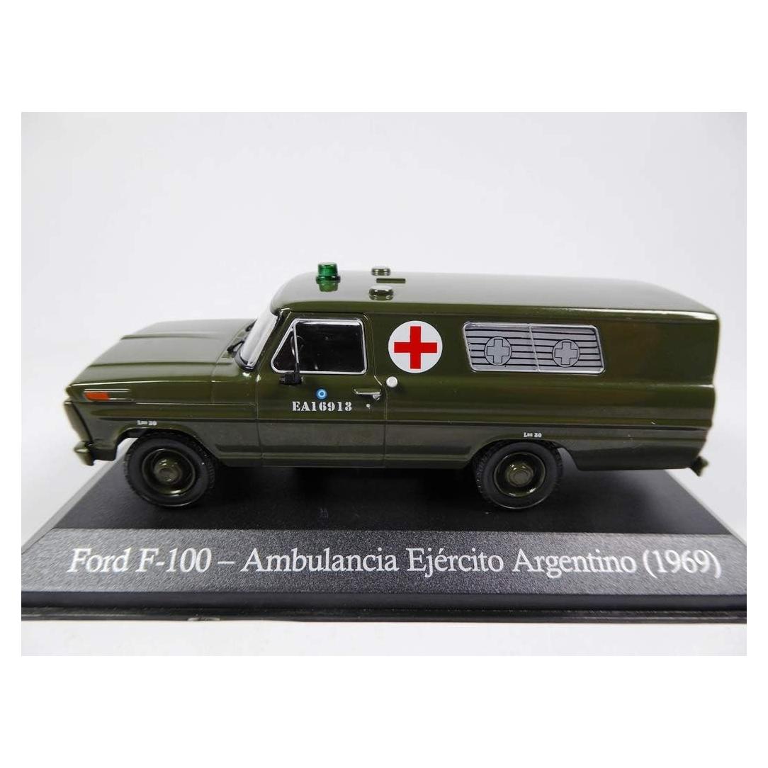 Coche de colección OPO 10 Ford F-100 1969 Ambulancia 1/43