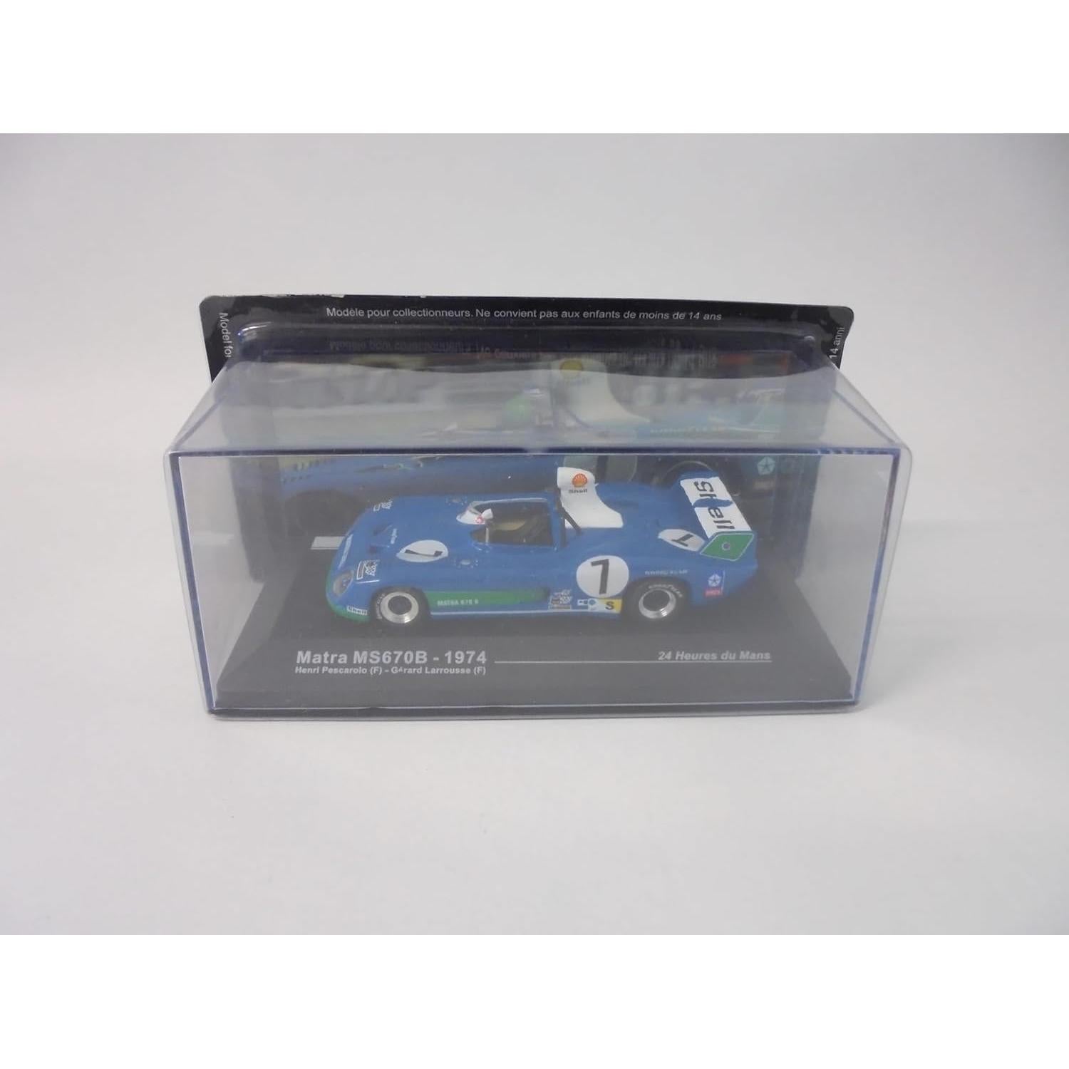 Coche Miniatura Coleccionable OPO 10 Matra MS670B 1:43