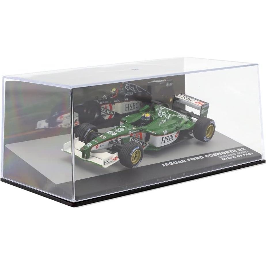 Coche de Fórmula 1 OPO 10 1/43 Jaguar Ford Cosworth 2001