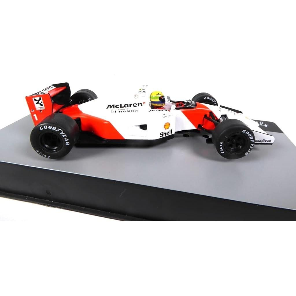 Coche de Fórmula 1 OPO 10 McLaren MP4/7 Ayrton Senna 1/43