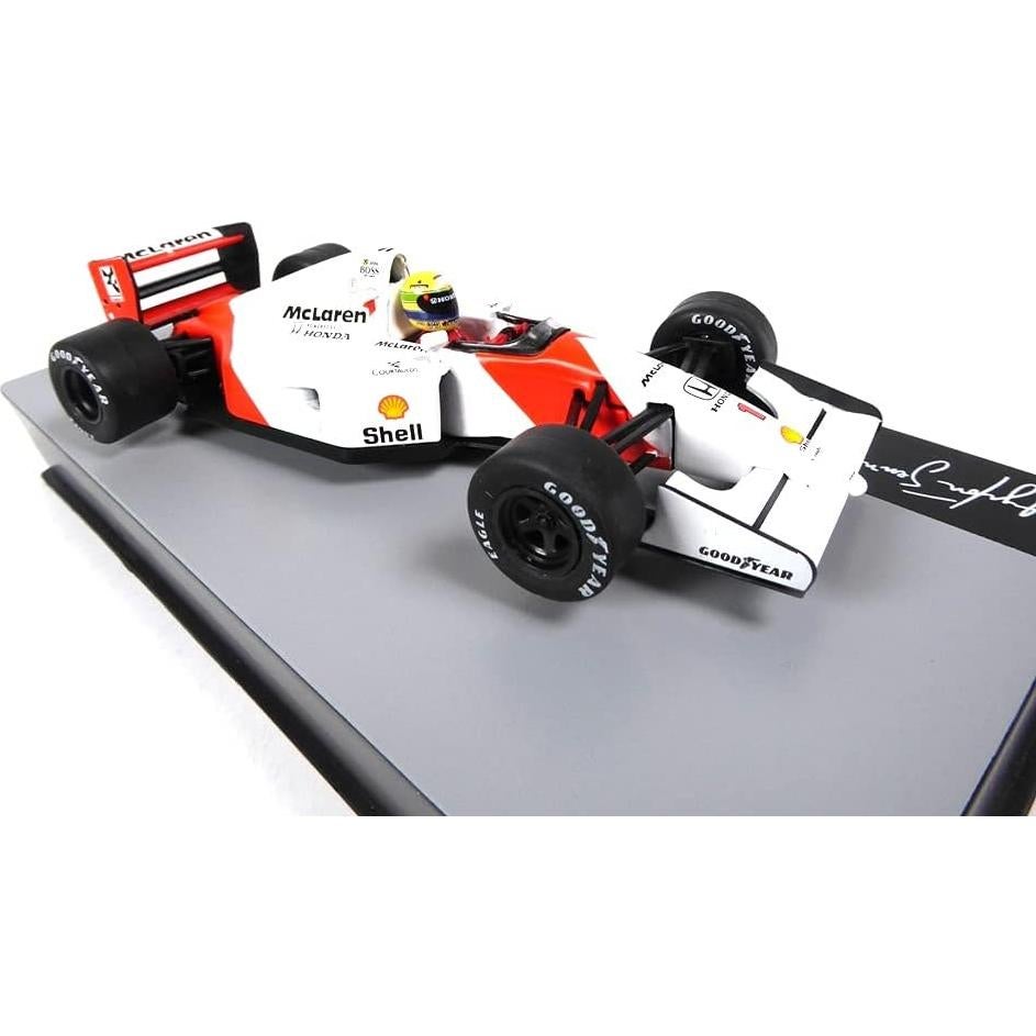 Coche de Fórmula 1 OPO 10 McLaren MP4/7 Ayrton Senna 1/43