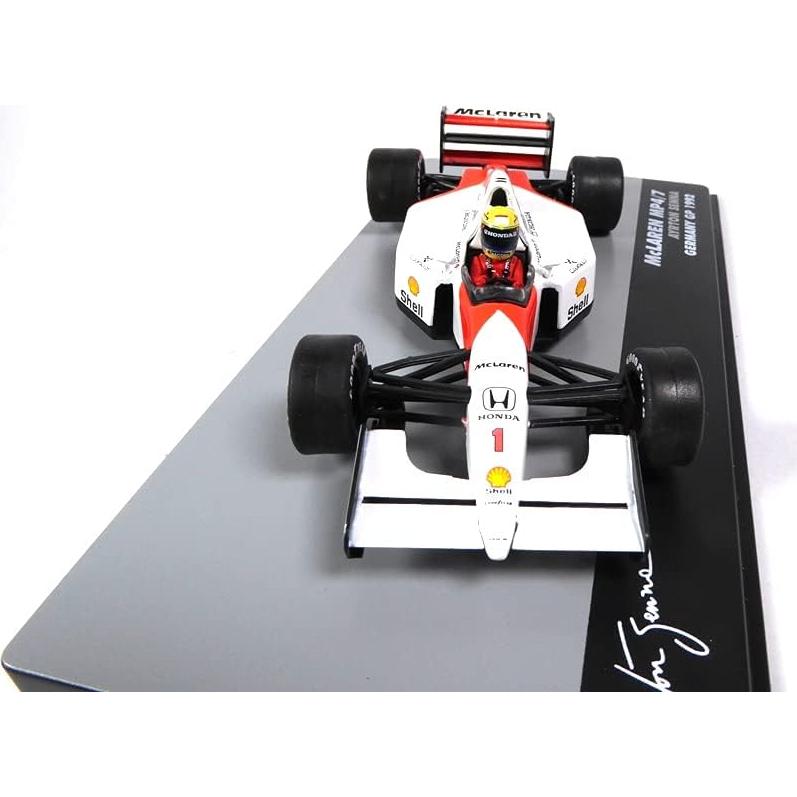 Coche de Fórmula 1 OPO 10 McLaren MP4/7 Ayrton Senna 1/43