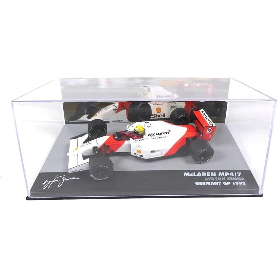 Coche de Fórmula 1 OPO 10 McLaren MP4/7 Ayrton Senna 1/43