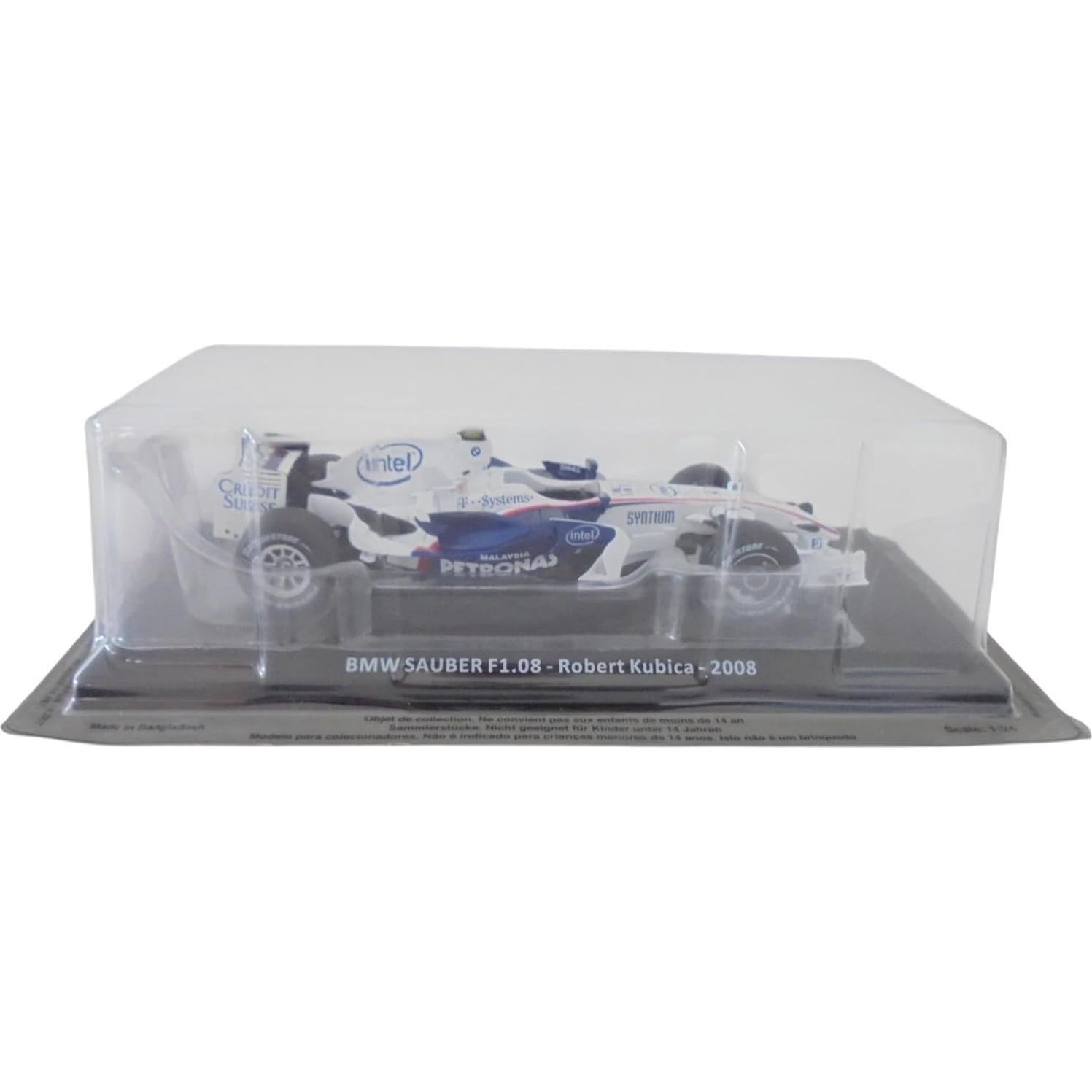 Coche a escala 1/24 BMW Sauber F1.08 Robert Kubica 2008