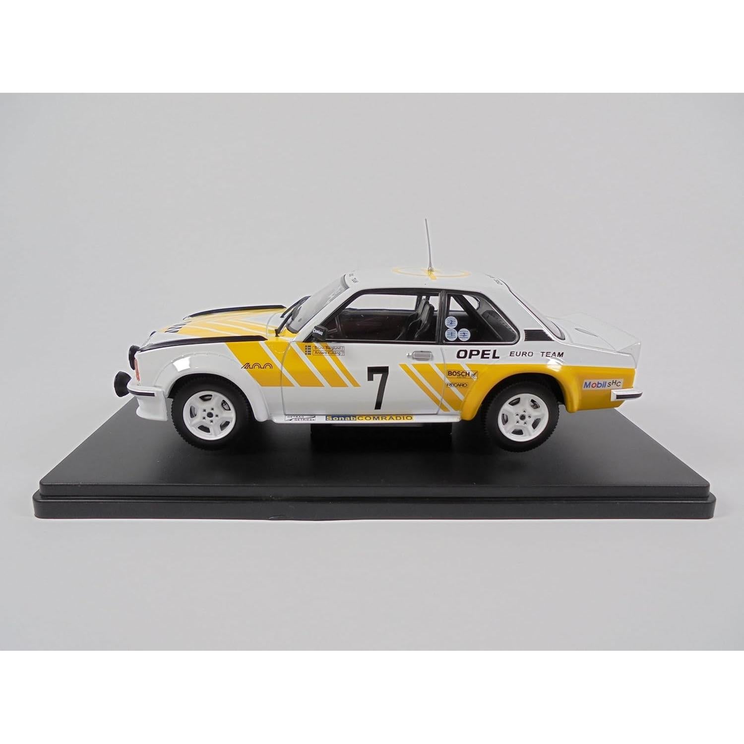 Coche a Escala 1:24 OPO 10 Opel Ascona 400 Rally 1980