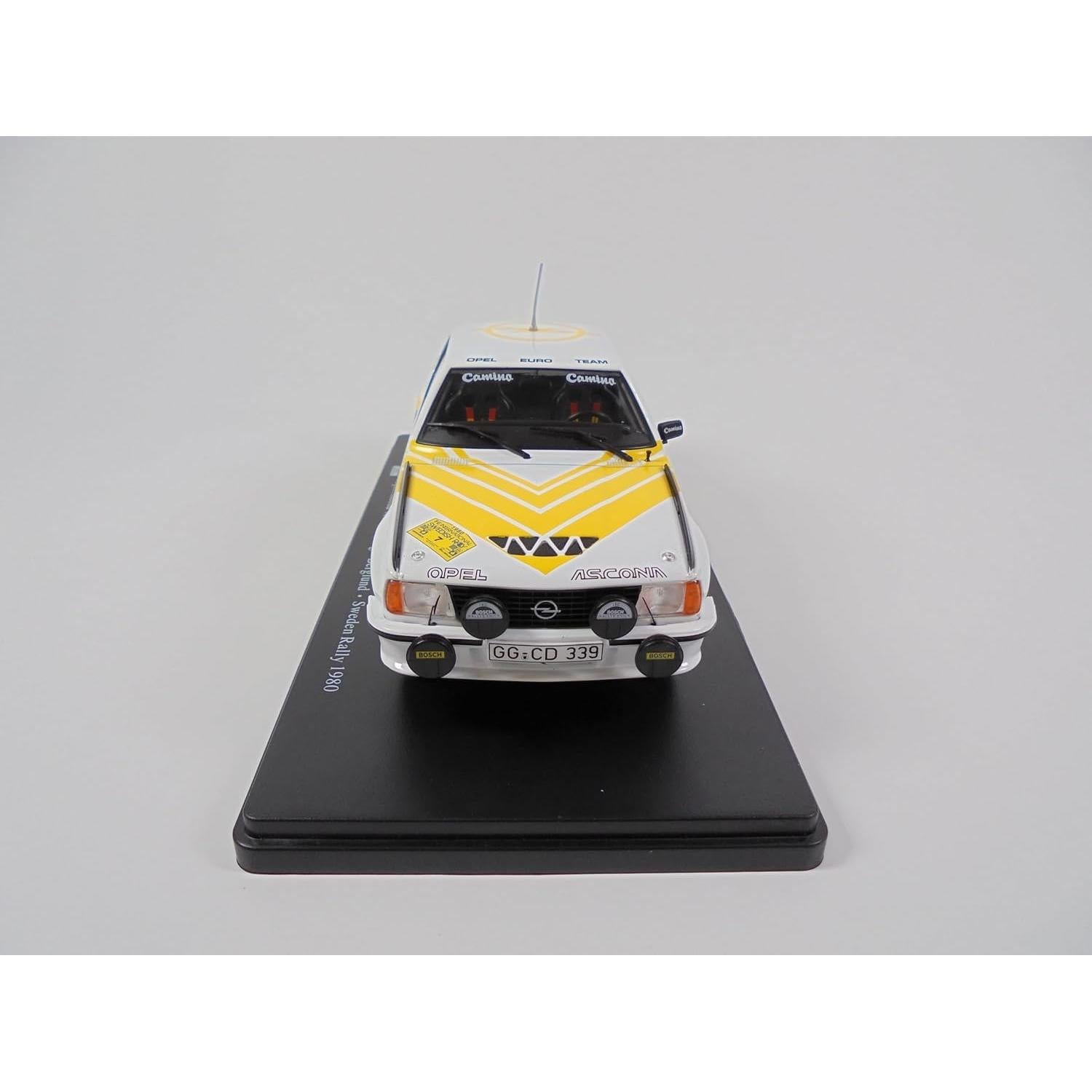 Coche a Escala 1:24 OPO 10 Opel Ascona 400 Rally 1980
