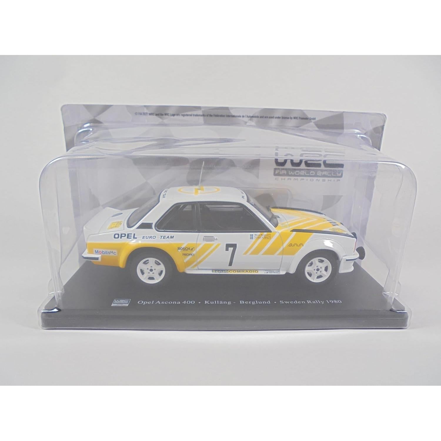 Coche a Escala 1:24 OPO 10 Opel Ascona 400 Rally 1980