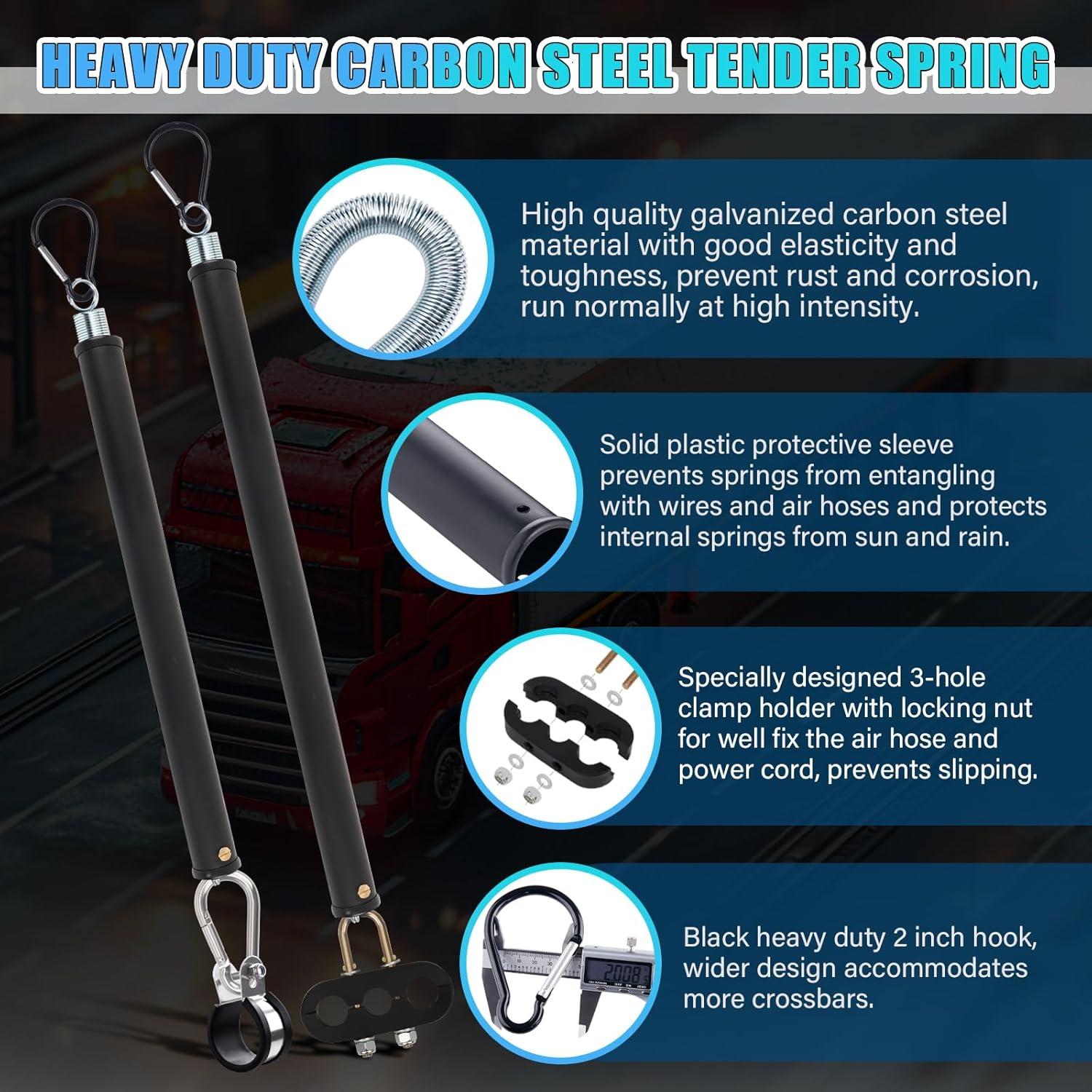 Kit de Mangueras de Aire 15FT Boeray para Camiones Semi 3 en 1